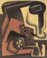 Juan Gris - paintings - Das Glas