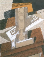 Juan Gris - Peintures - La pipe