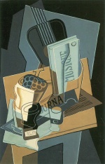 Juan Gris  - paintings - Notenblatt