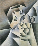 Juan Gris  - Peintures - Portrait de la mère de l'artiste