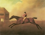 George Stubbs - Peintures - Baronnet avec Samuel Chifney