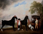 George Stubbs - Bilder Gemälde - Der Phaeton des Prince of Wales