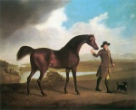 George Stubbs - paintings - Earl Grosvenors Bandy