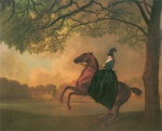 George Stubbs - Bilder Gemälde - Laetitia, Lady Lade