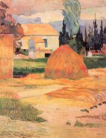 Paul Gauguin - Bilder Gemälde - Bauernhaus in Arles