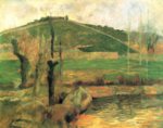 Paul Gauguin - Bilder Gemälde - Blick auf den Sainte Marguerite