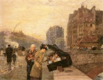 Childe Hassam - paintings - Das Kai St. Michel