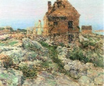 Childe Hassam - paintings - Das norwegische Häuschen