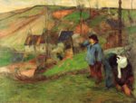 Paul Gauguin - paintings - Bretonischer Schaefer