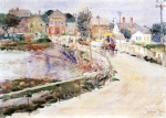 Childe Hassam  - Peintures - Dans Gloucester