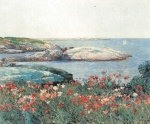 Childe Hassam  - Bilder Gemälde - Mohnblumen, Isles of Shoals