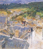 Childe Hassam  - Bilder Gemälde - Pont-Avens