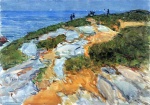 Childe Hassam  - Peintures - Dimanche matin à  Appledore