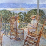 Childe Hassam  - Bilder Gemälde - Ten Pound Island