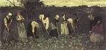 Max Liebermann - paintings - Arbeiter im Rübenfeld