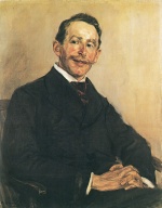 Max Liebermann - Bilder Gemälde - Bildnis Dr. Max Linde