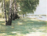 Max Liebermann - Bilder Gemälde - Der Garten des Künstlers in Wannsee