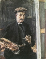 Max Liebermann  - Bilder Gemälde - Selbstbildnis