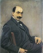 Max Liebermann  - Peintures - Autoportrait