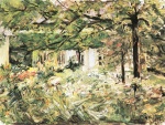 Max Liebermann  - Peintures - Jardin de Wannsee