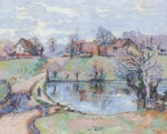 Jean Baptiste Armand Guillaumin - paintings - Creuse-Landschaft