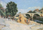 Jean Baptiste Armand Guillaumin - Bilder Gemälde - Der Pont Marie