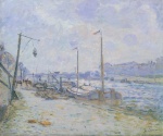 Jean Baptiste Armand Guillaumin - paintings - Der Quai Henri IV