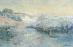 Jean Baptiste Armand Guillaumin  - Bilder Gemälde - Flusslandschaft im Department Creuse