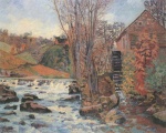 Jean Baptiste Armand Guillaumin  - Bilder Gemälde - Mühle im Bouchardon