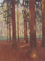 Walter Ophey  - Peintures - Sous-bois