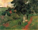 Paul Gauguin  - Bilder Gemälde - Kommen und Gehen