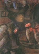 József Rippl Rónai - paintings - Junge Pariser Arbeiterin