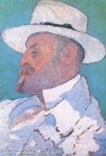 József Rippl Rónai - paintings - Mein Bruder Ödön