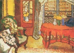 Jozsef Rippl Ronai  - Peintures - Intérieur parisien