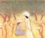 Jozsef Rippl Ronai  - paintings - Unter Malven