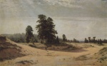 Iwan Iwanowitsch Schischkin - Bilder Gemälde - Der Sand