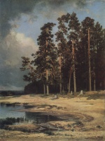 Iwan Iwanowitsch Schischkin - Bilder Gemälde - Der Wald