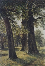 Ivan Ivanovich Shishkin - paintings - Eichen