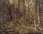 Iwan Iwanowitsch Schischkin  - Bilder Gemälde - Mischwald