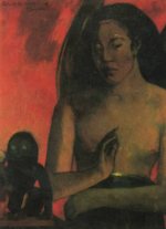 Paul Gauguin  - Bilder Gemälde - Poemes barbares