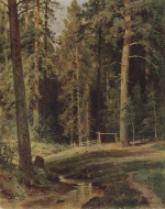 Ivan Ivanovich Shishkin  - paintings - Waldrand