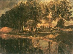 Carl Schuch - Bilder Gemälde - Am Seddiner See Kähnsdorf