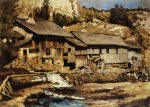 Carl Schuch  - paintings - Mühle bei Saut du Doubs