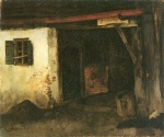 Carl Schuch  - Peintures - Forge à Wessling