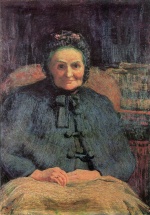 Giovanni Segantini - paintings - La Signora Gaetana Casiraghi Oriani