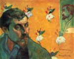 Paul Gauguin  - Bilder Gemälde - Selbstportrait Les Miserables