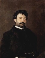 Walentin Alexandrowitsch Serow  - Bilder Gemälde - Porträt des italienischen Sängers Angelo Masini