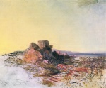 Adalbert Stifter  - paintings - Griechische Tempelruinen
