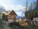 Adalbert Stifter  - paintings - Im Gosautal