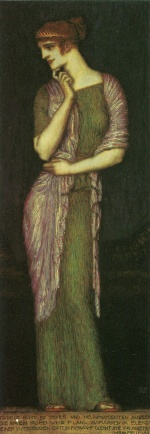 Franz von Stuck - Bilder Gemälde - Die schöne Helena